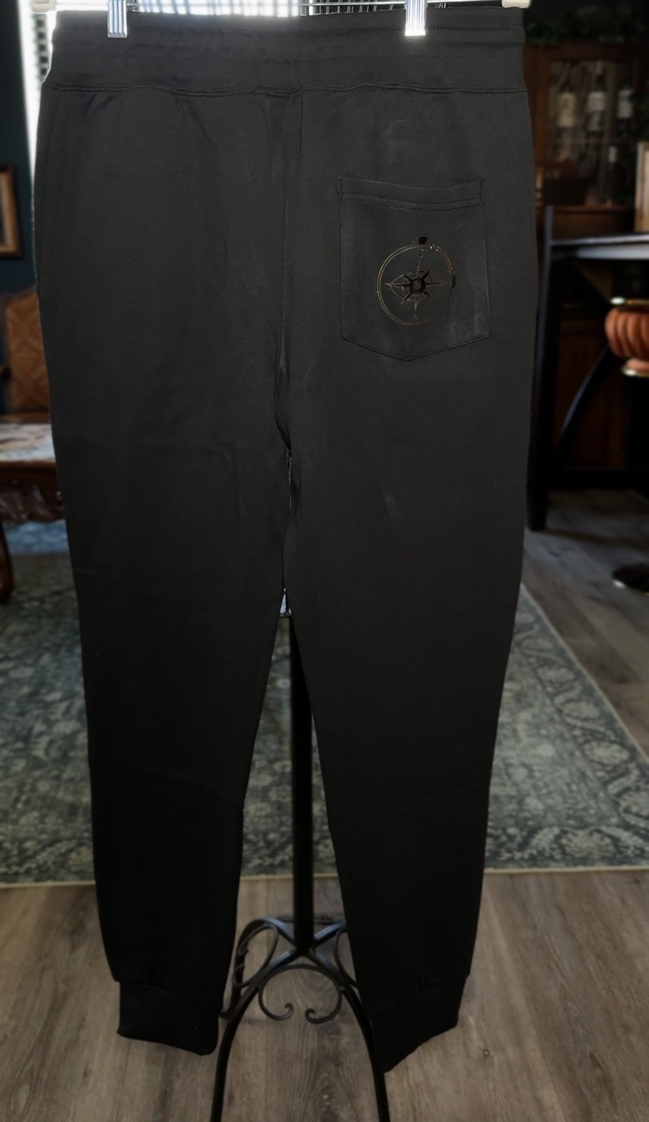 Men’s Sized Black Joggers