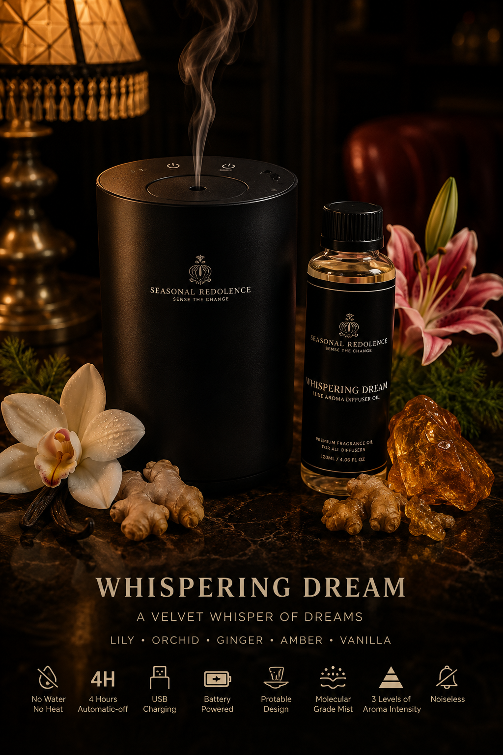 Luxury Diffuser Oil - Whispering Dream