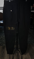 Men’s Sized Black Joggers