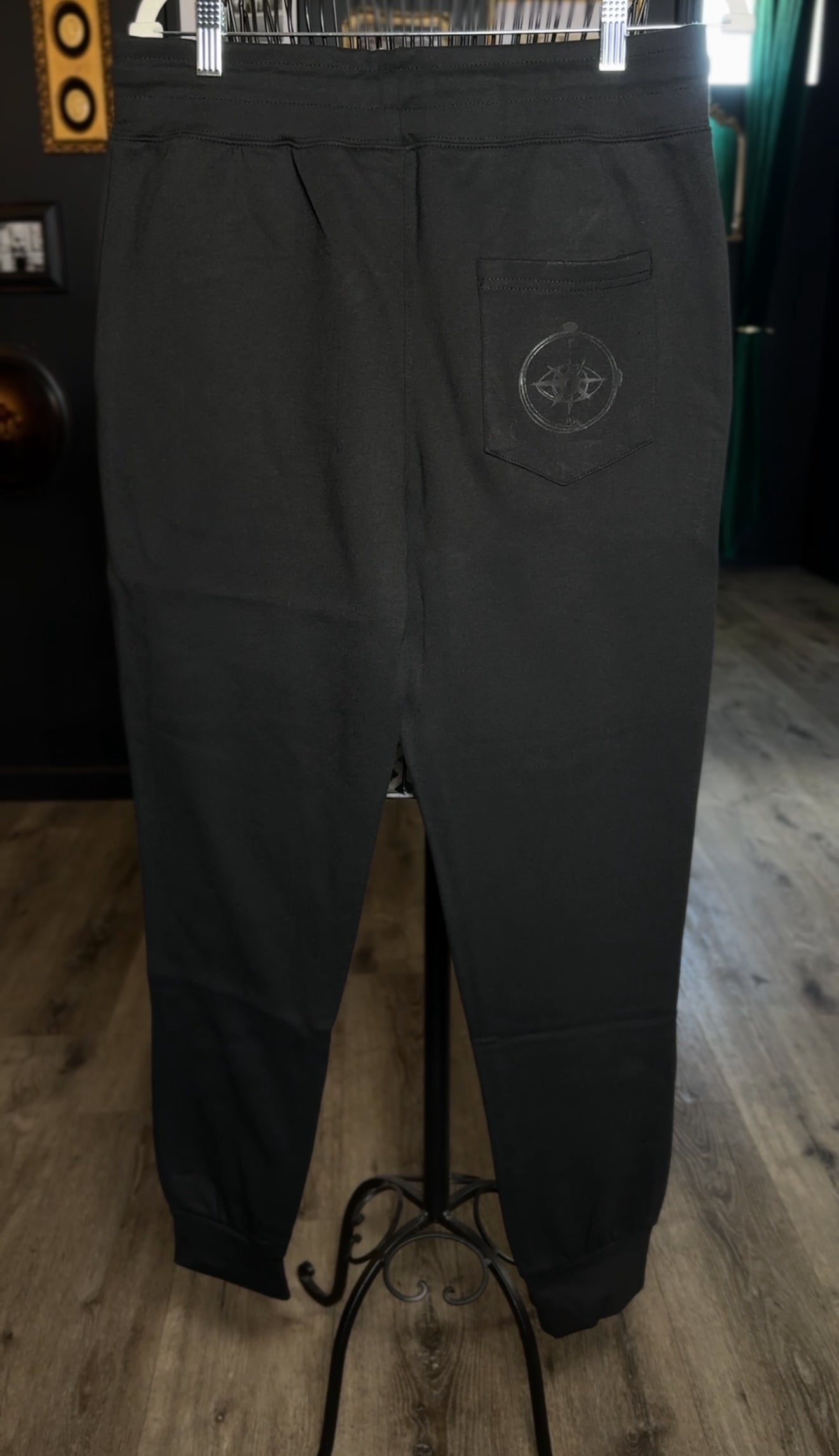 Men’s Sized Black Joggers