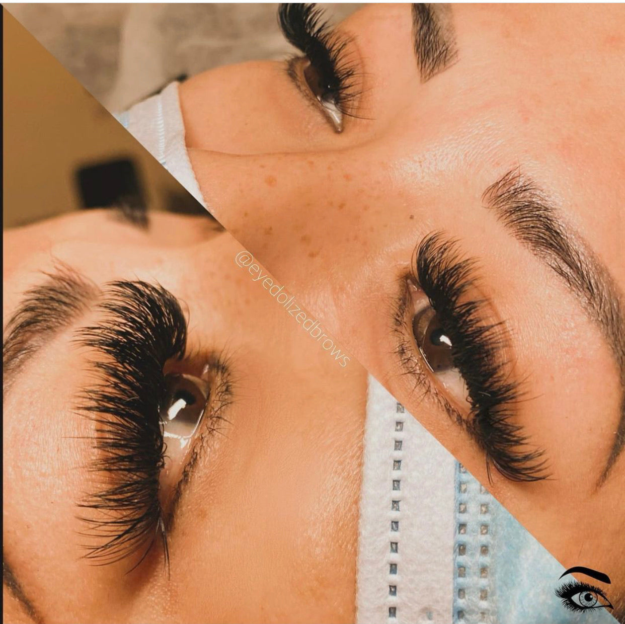 Individual Eyelash Extensions (read description)