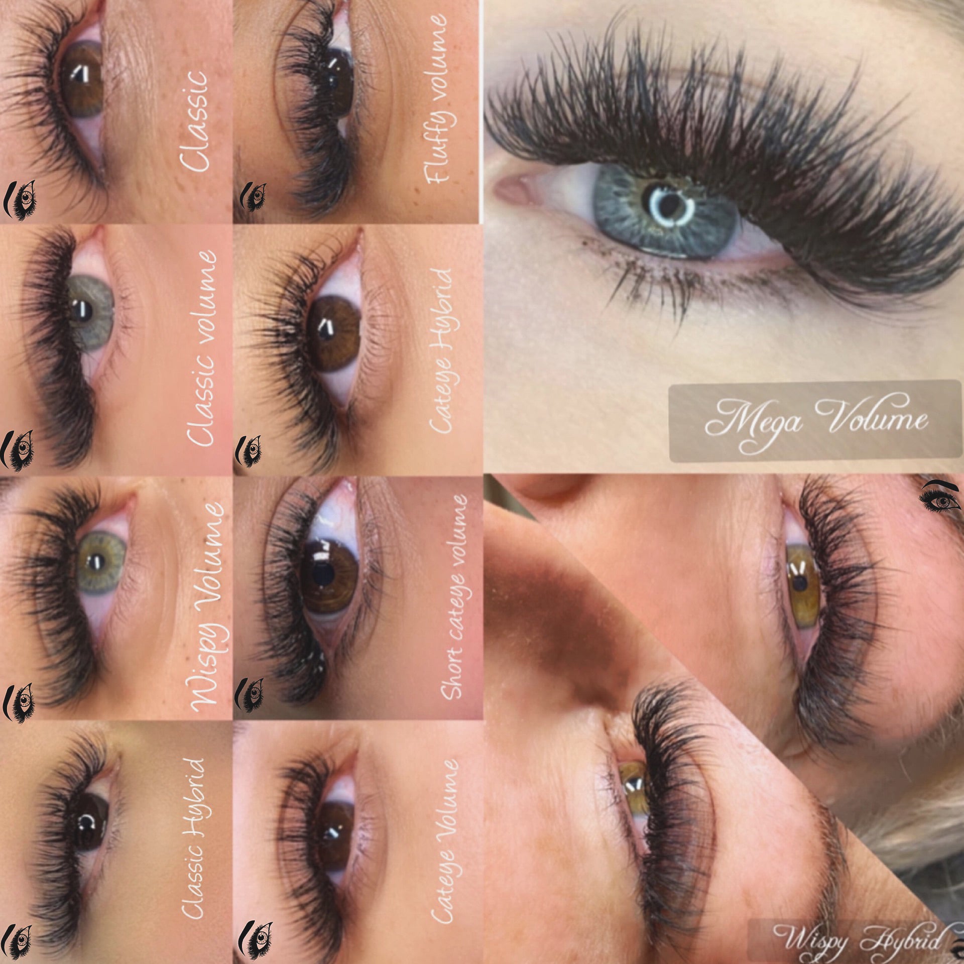 Individual Eyelash Extensions (read description)