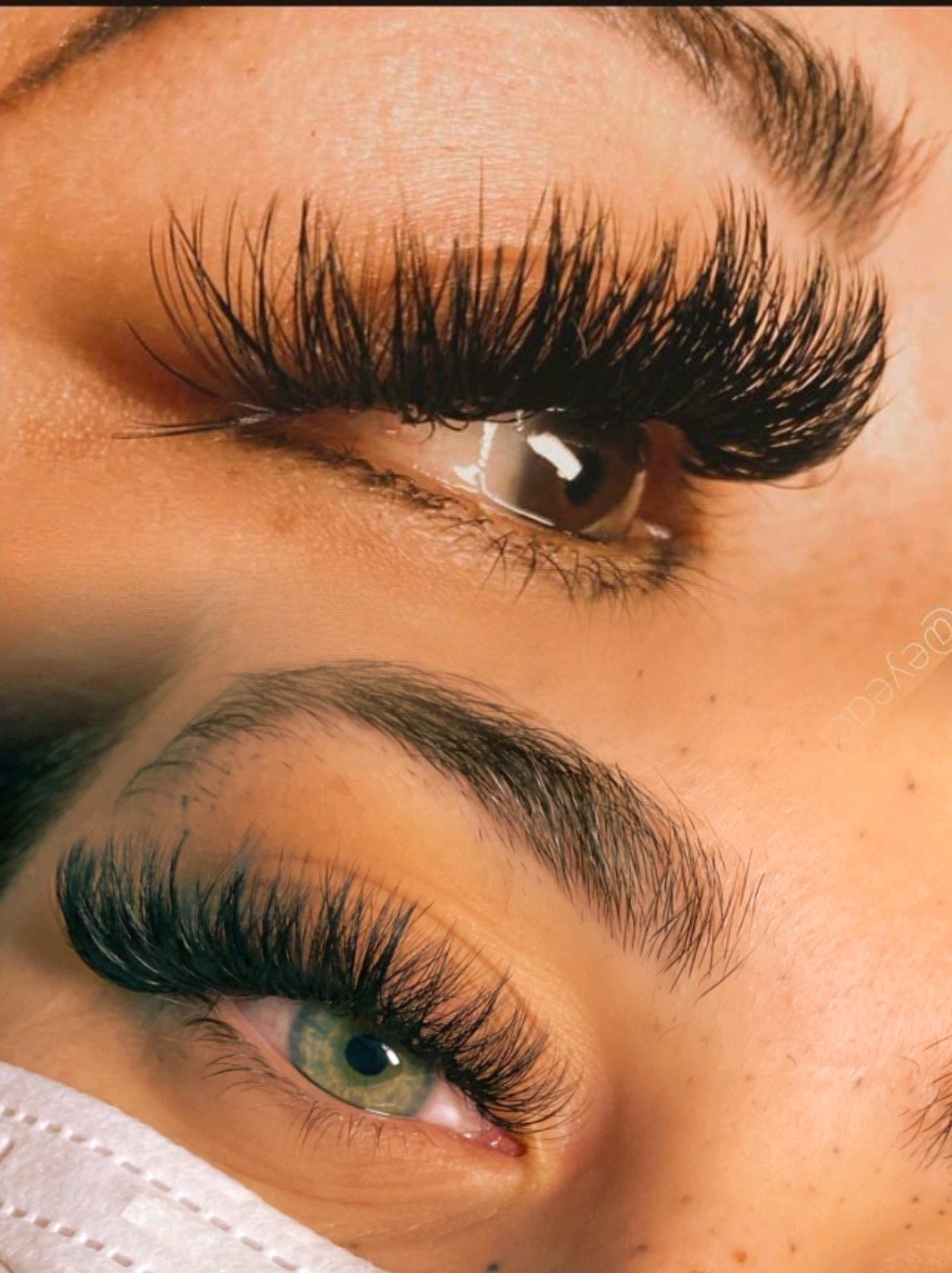 Individual Eyelash Extensions (read description)